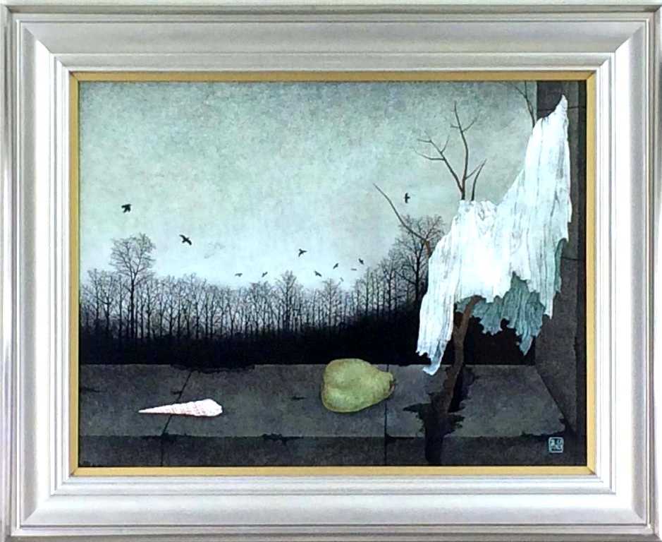 青山亘幹 絵画 夏 日本画 青山亘幹 絵画 夏 日本画