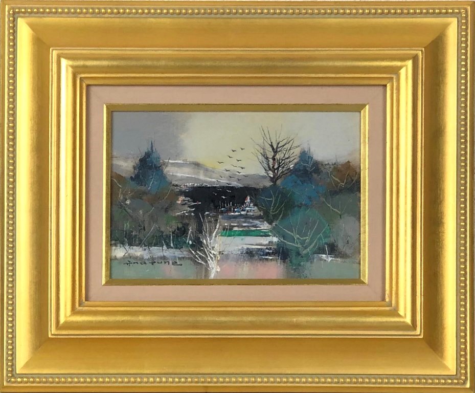 楽天市場】佐藤継雄 「紅白椿」 墨彩 : 小野画廊