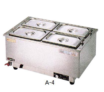 楽天市場】電気 卓上ウォーマー (湯煎式) A-4【代引き不可】【フード