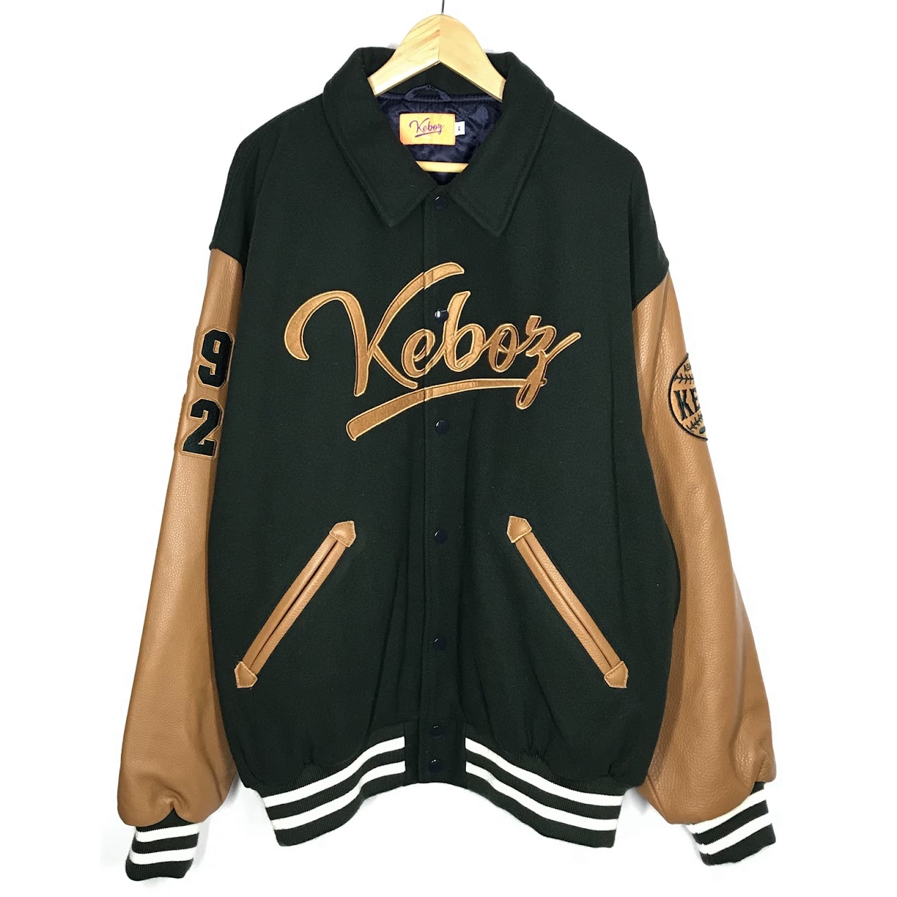 楽天市場】【中古】 KEBOZ メンズスタジャン XL KEBOZ/スタジャン/XL