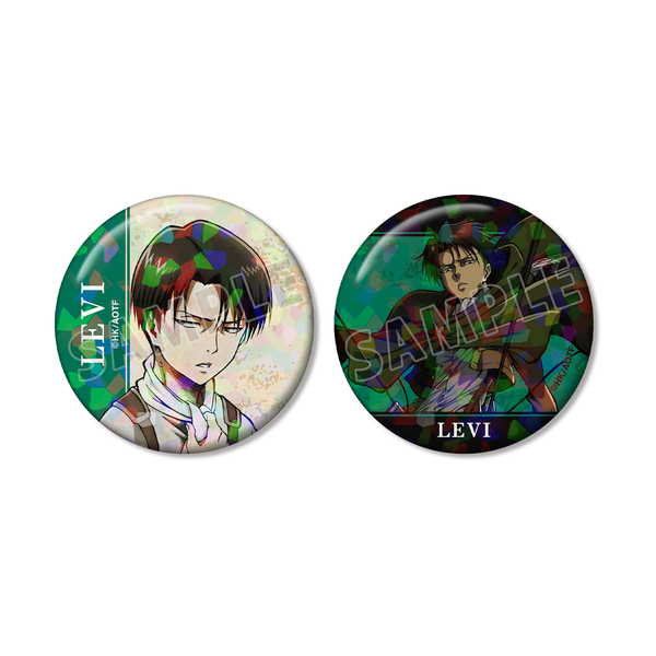 リヴァイ ホログラム缶バッジ 8個 Anique Shop JAPAN