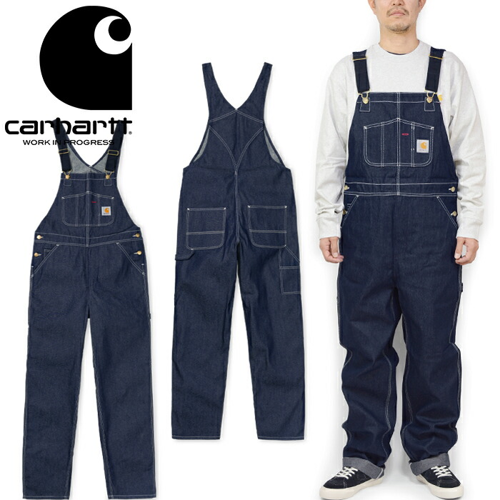 楽天市場】カーハートWIP Carhartt WIP I022946 ビブ オーバーオール