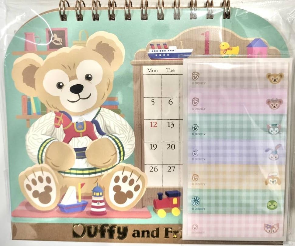 楽天市場】ダッフィー＆フレンズ フィギュア 万年カレンダー