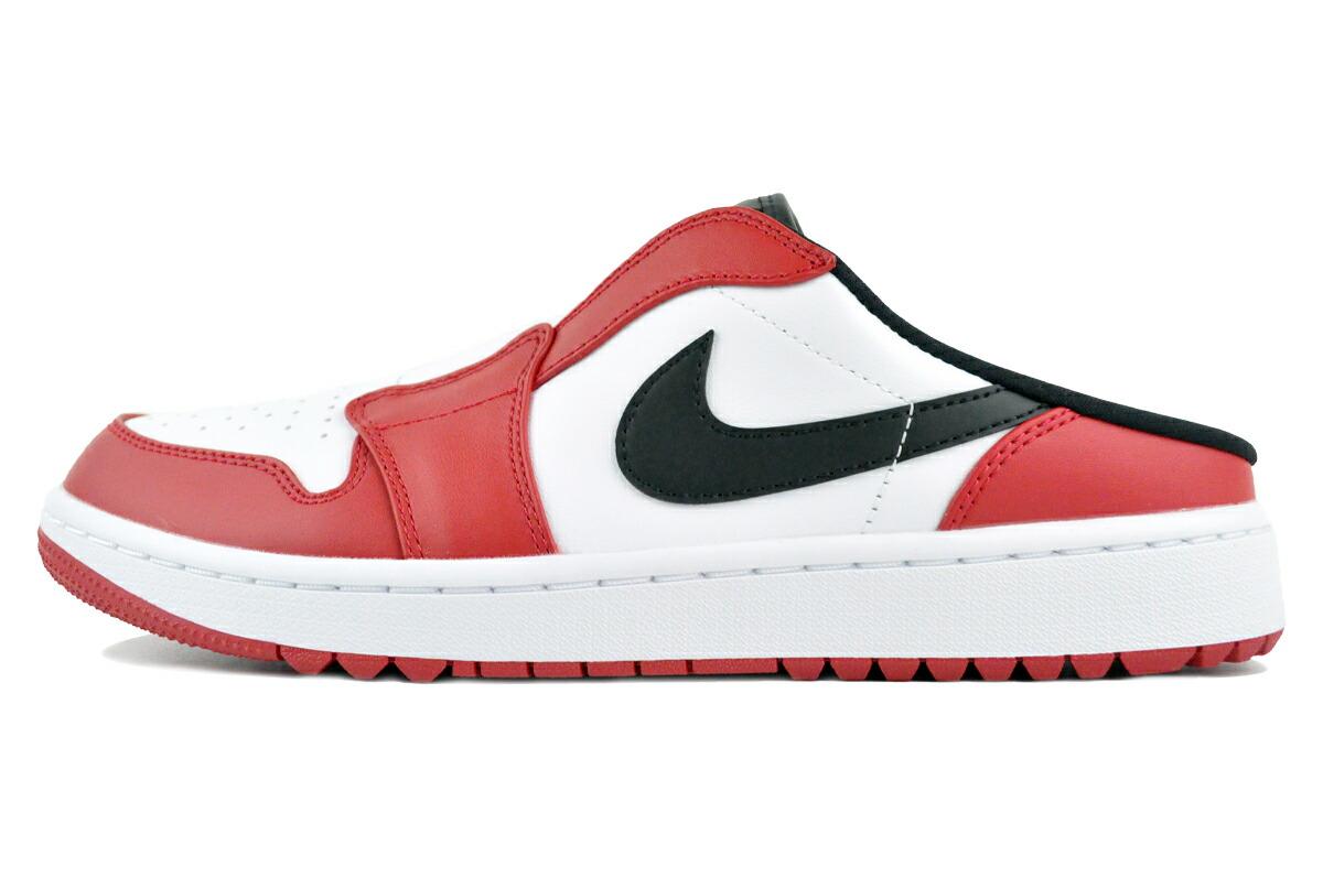 楽天市場】NIKE AIR JORDAN MULE GOLF wht/blk-varsity red fj1214-101