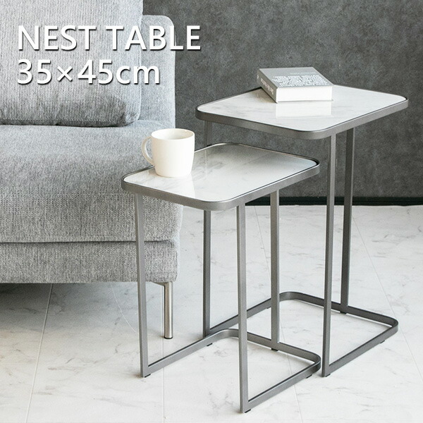 楽天市場】【送料無料】 サイドテーブル 大理石 高級感 大理石柄