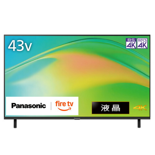 楽天市場】パナソニック 4K液晶テレビ VIERA(ビエラ) TV-43W80A [43型