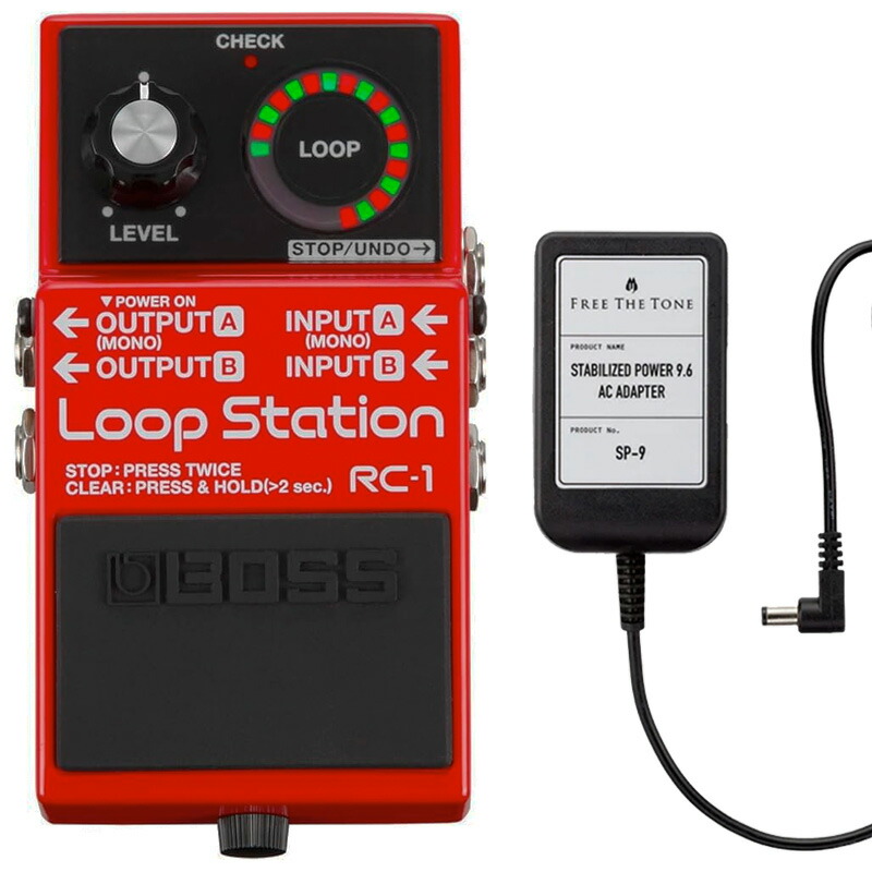楽天市場】BOSS ボス RC-5 Loop Station ルーパー + FS-7 Dual Foot