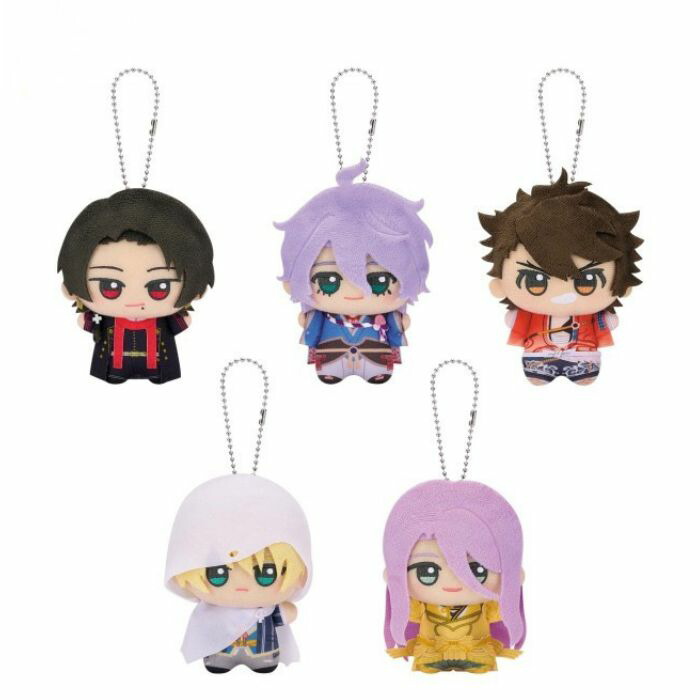 楽天市場】刀剣乱舞ONLINE ゴム紐付き御伴散歩ぬいぐるみ5 全3種セット