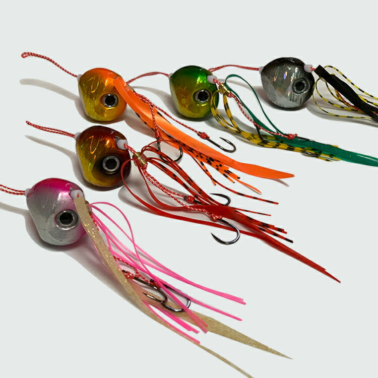 楽天市場】遊動式 鯛ラバ タイラバ100g/80g/60g 5個セット : SMART企画