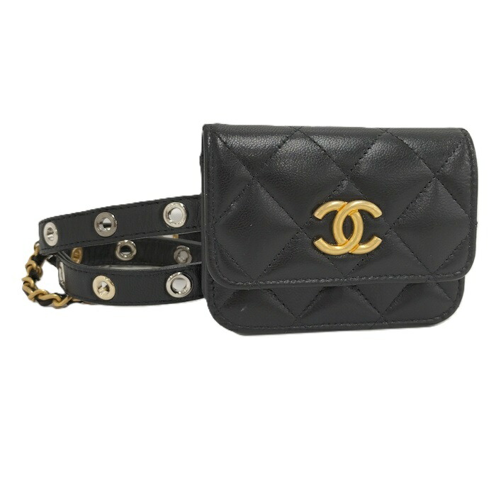 楽天市場】CHANEL シャネル マトラッセ ボディバッグ ウエストバッグ
