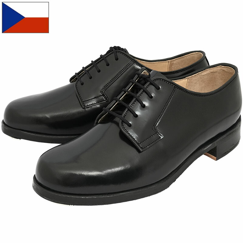 楽天市場】チェコ軍 レザー ポストマンシューズ ブラック デッド