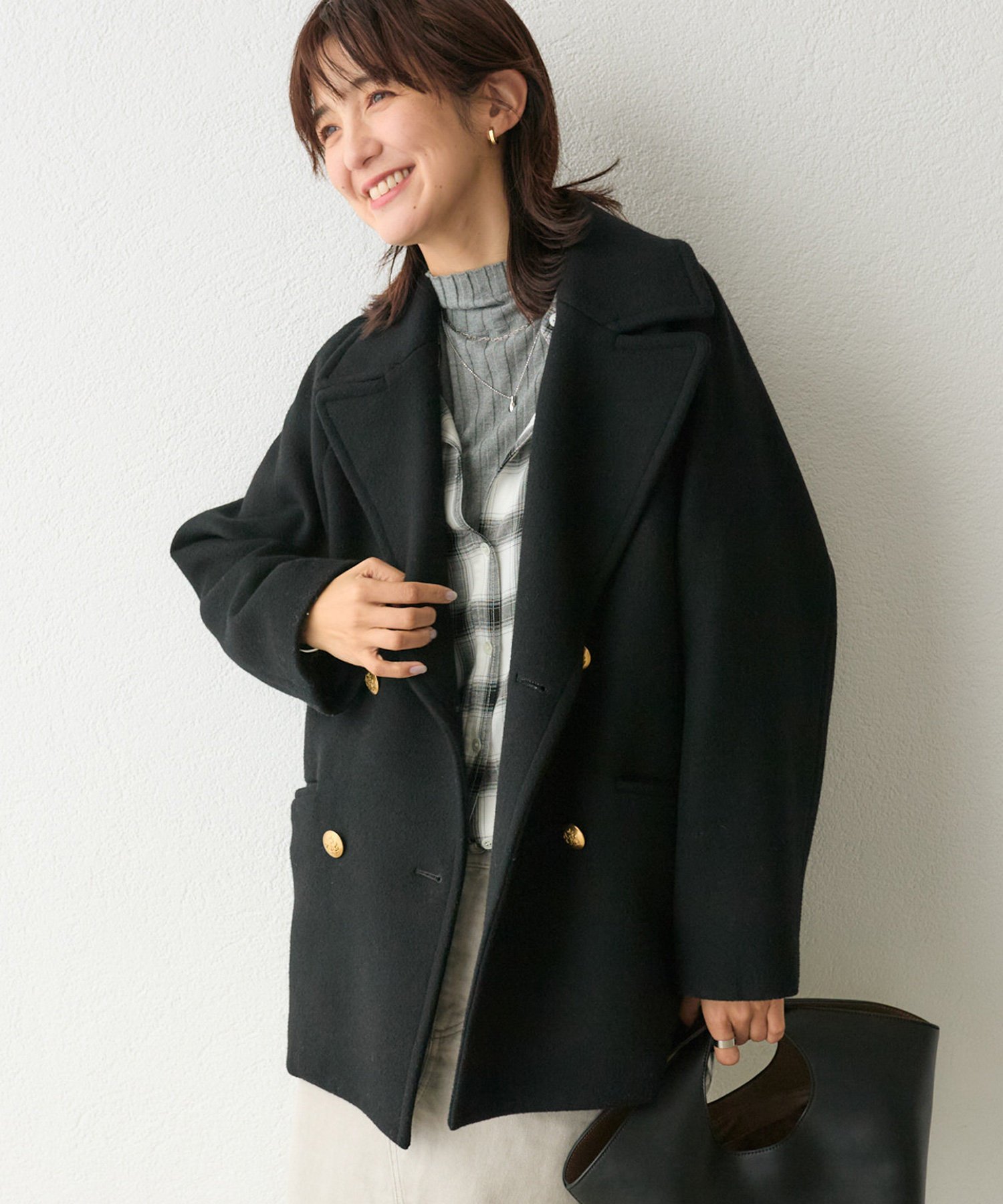 RIVE DROITE 【2サイズ展開】ラグランPコート リヴドロワ ジャケット