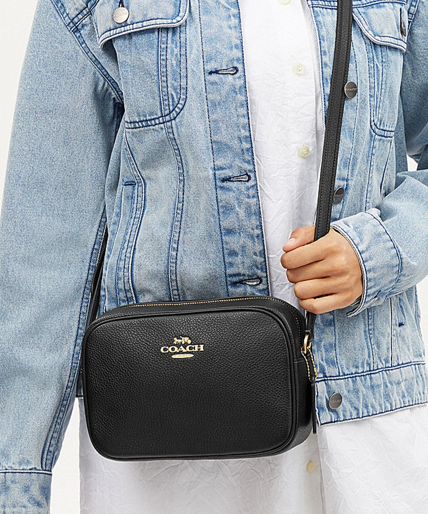 楽天市場】COACH コーチ レザー ショルダーバッグ メッセンジャー