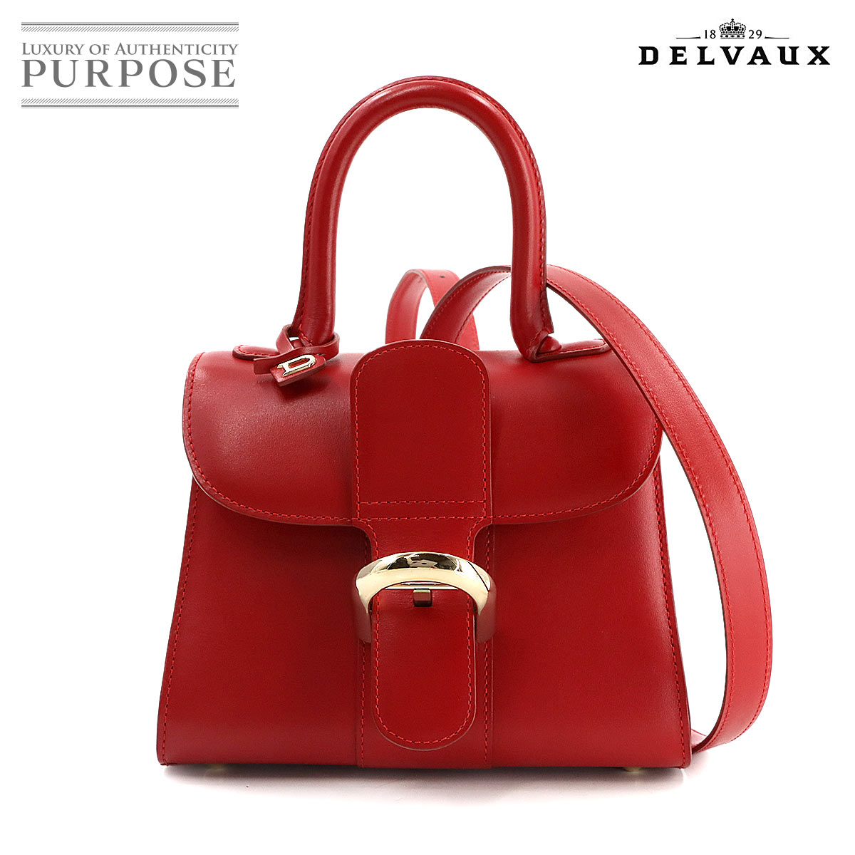 楽天市場】DELVAUX デルヴォー ブリヨン ミニチュア バッグチャーム
