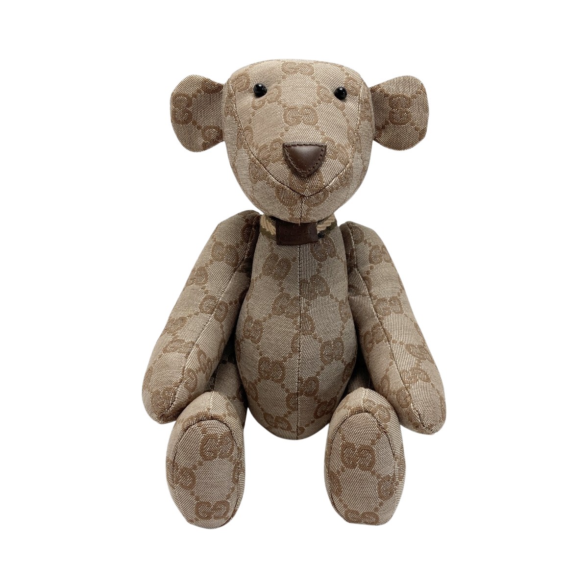 楽天市場】GUCCI グッチ ベアーぬいぐるみ GGキャンバス ピンク クマ