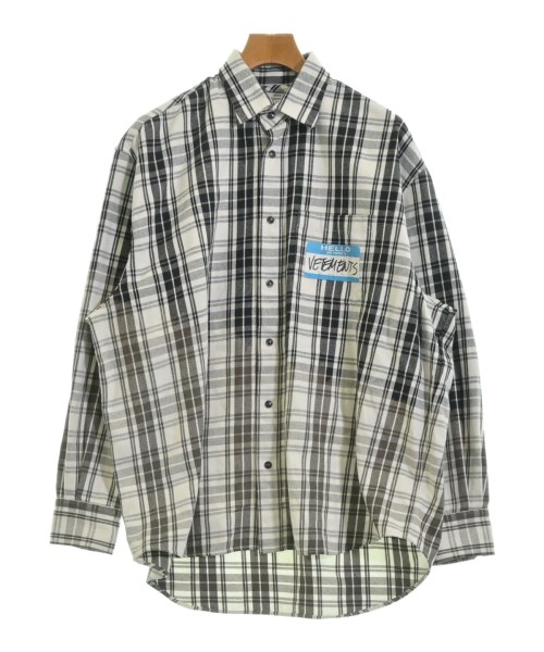 楽天市場】VETEMENTS ヴェトモン シャツ サイズ:L VTMNTS バーコード柄