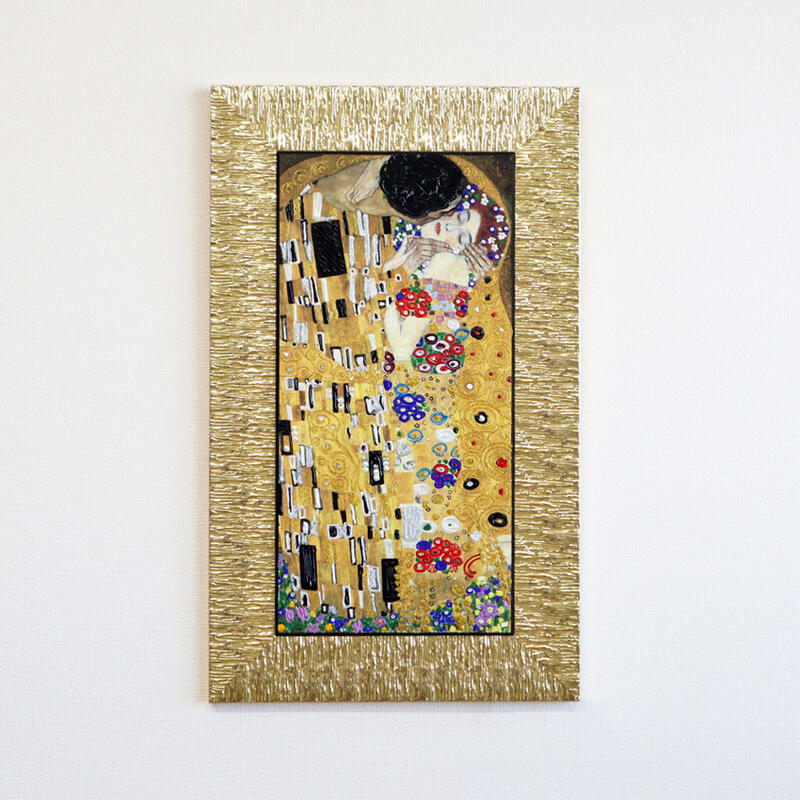 ◎イタリア 23金 クリムト 3Dアート 希少品 高級インテリア ◎イタリア