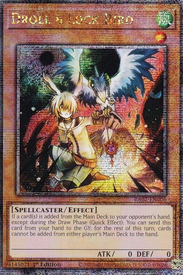 楽天市場】【イラスト違い】遊戯王 RA02-EN006 ドロール＆ロックバード