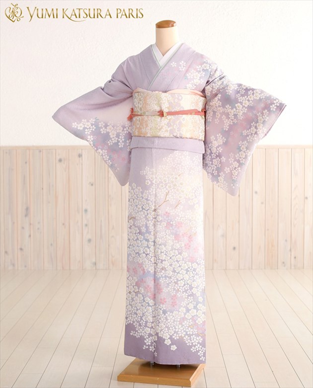 シックで上品。華やかな正絹袷訪問着単品、結婚式、卒業式、慶事など