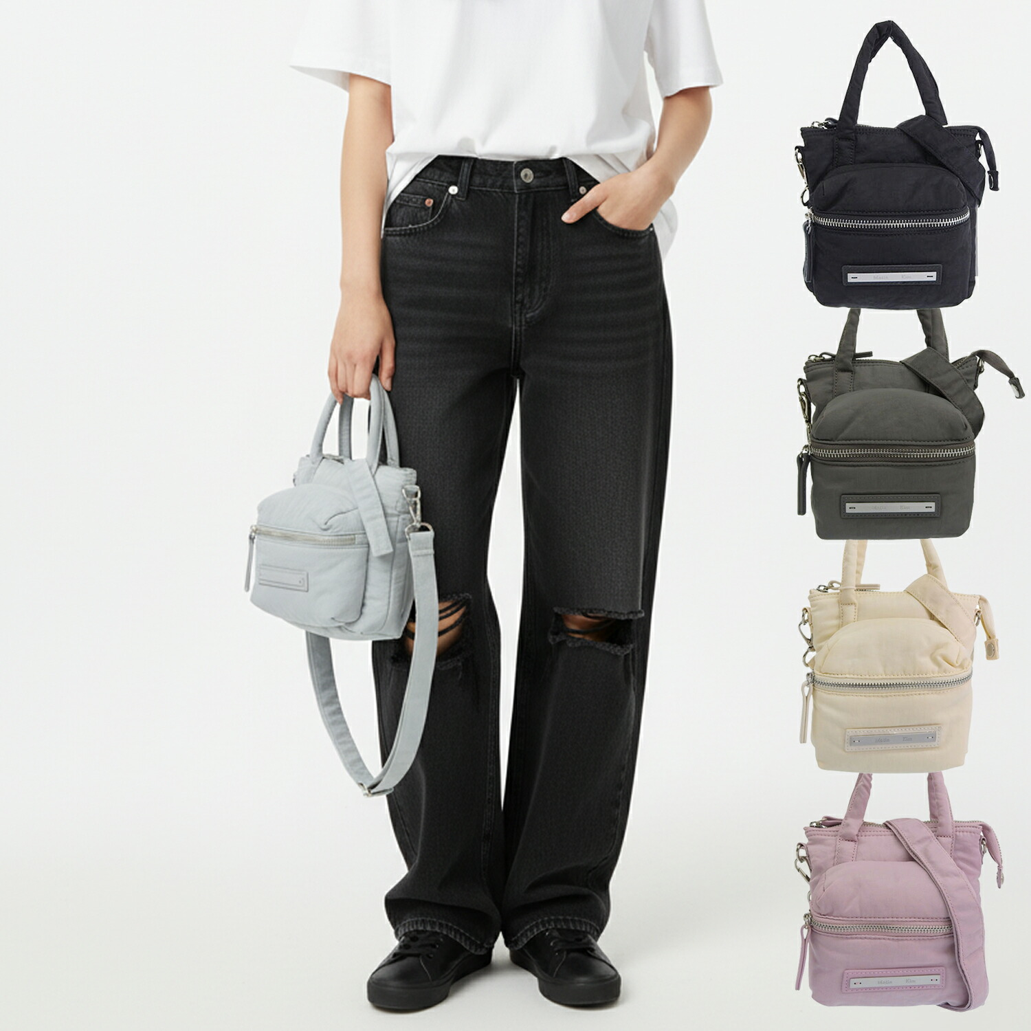 楽天市場】Matin Kim トートバッグ マーティンキム BABY SPORTY TOTE