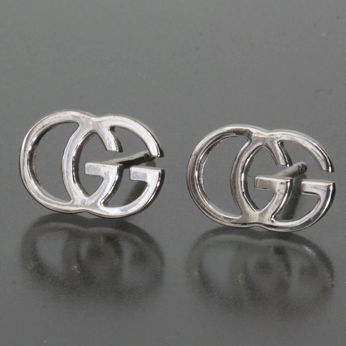楽天市場】【新品】 グッチ ピアス ダブルG スタッズ ダイヤモンド
