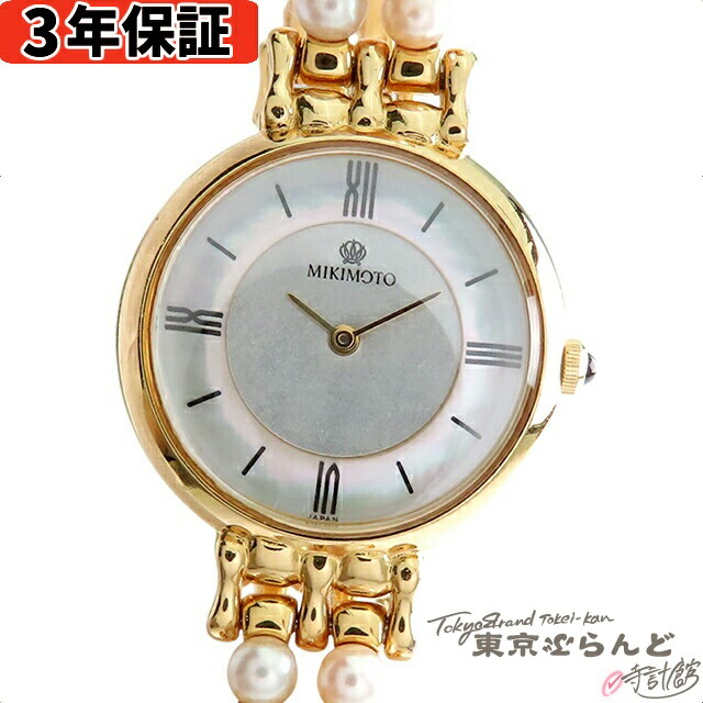 楽天市場】MIKIMOTO ミキモト JAL限定 パールブレス レディース 腕時計