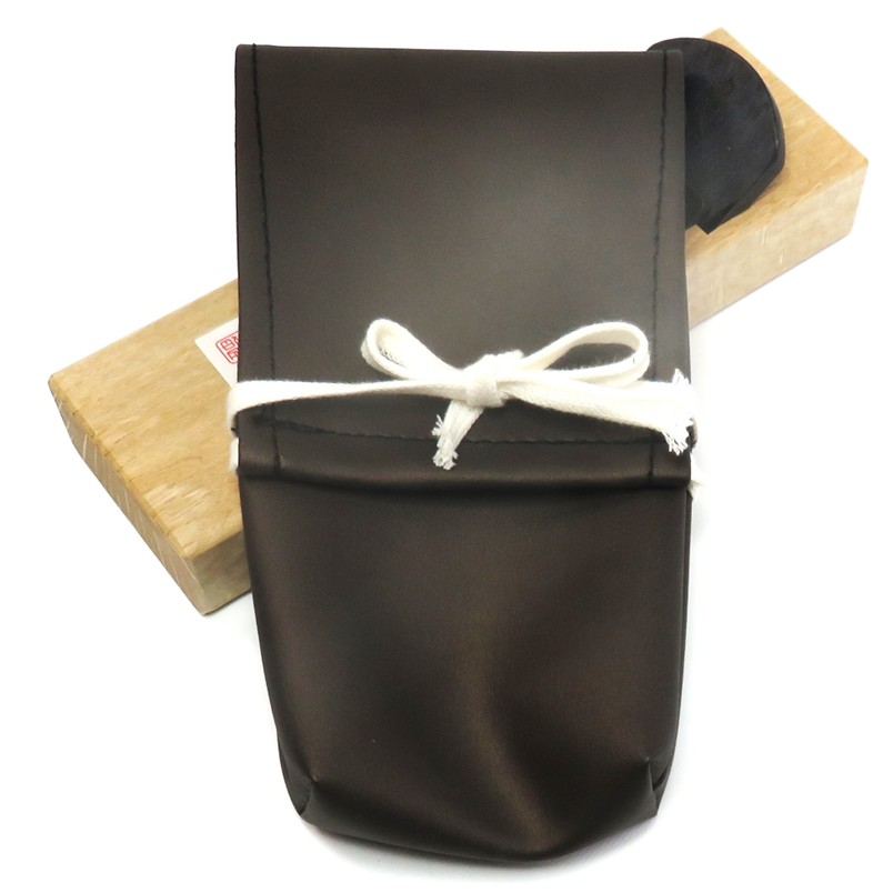 楽天市場】鉋袋 寸八用 替刃用ポケット付【レザー カンナ袋】 : 道具屋