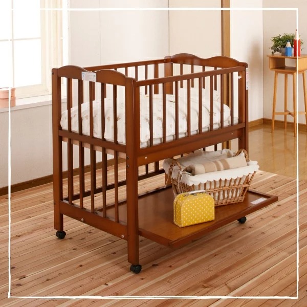 楽天市場】【代引不可】【ふとん付き】ベビーベッド ミニ アン