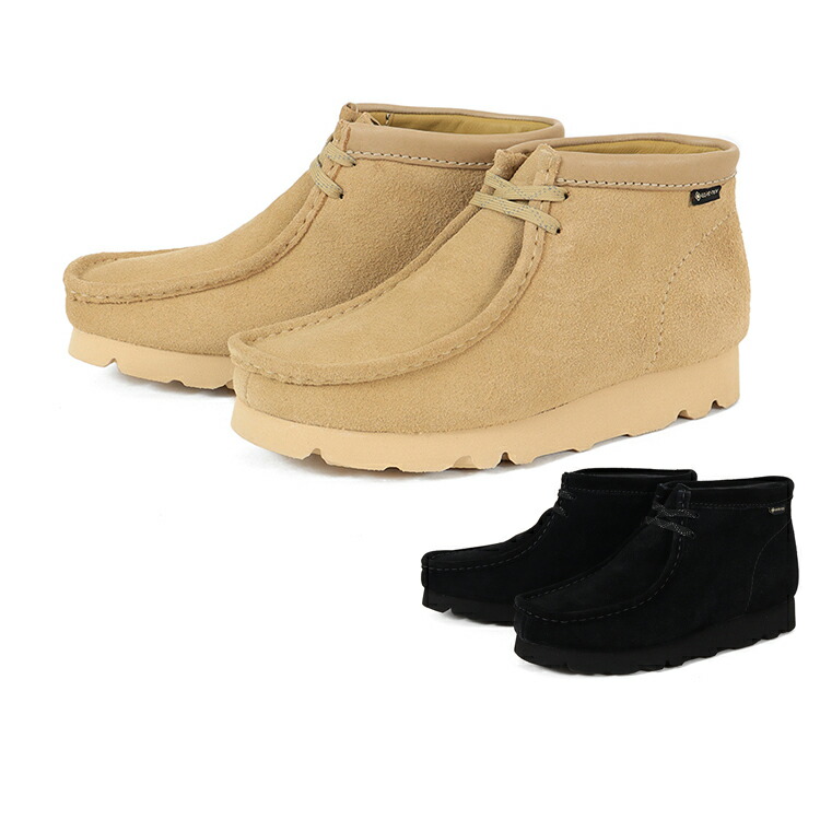 楽天市場】CLARKS WALLABEE BOOT GORE-TEX MAPLE SUEDE 26168545