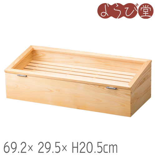 楽天市場】ネタ箱 特大 目皿・アクリル蓋付 50x30xH10cm / 業務用 寿司
