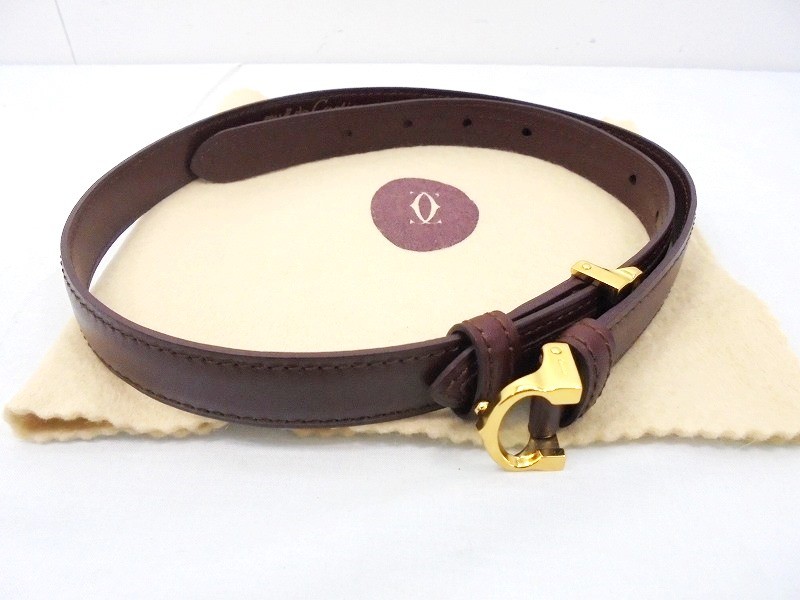 楽天市場】Cartier カルティエ サントス マスト ベルト レザー