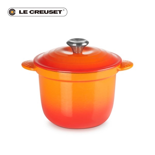 Le Creuset (ル・クルーゼ)ココット・エブリィ 18 オレンジ (SSツマミ