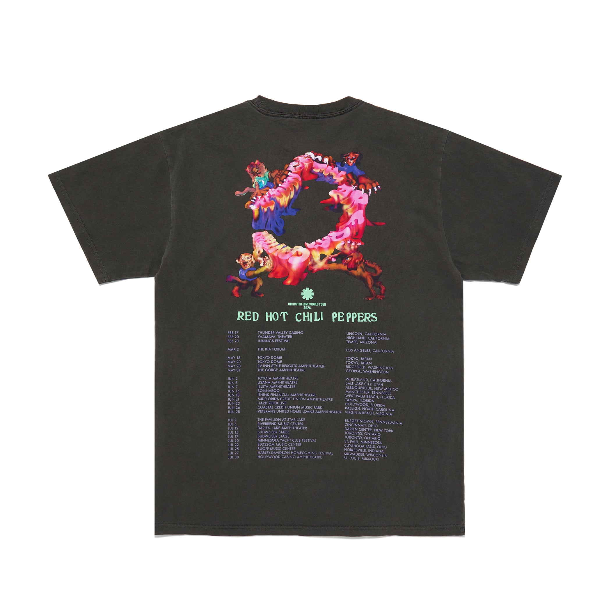 Classic Logo Dream Canteen Tee - Rainbow – Red Hot Chili Peppers