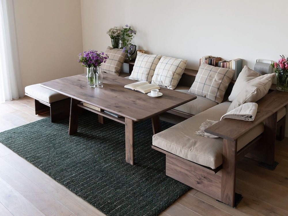 リヴェッロ LD ソファ(ウォールナット) | ヒラシマ(HIRASHIMA