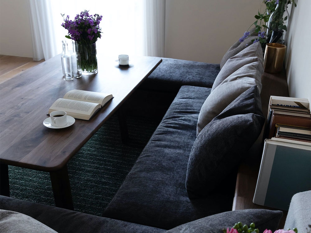 リヴェッロ LD ソファ(ウォールナット) | ヒラシマ(HIRASHIMA