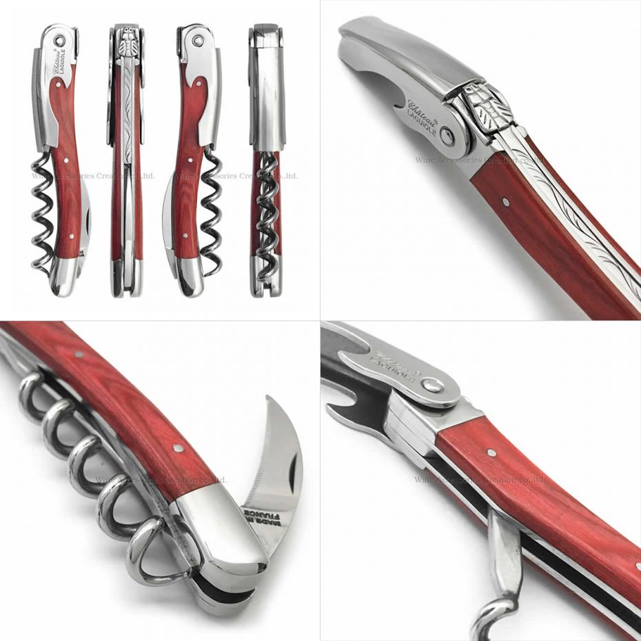 シャトーラギオール ソムリエナイフ スタミナウッド レッド - リーデル