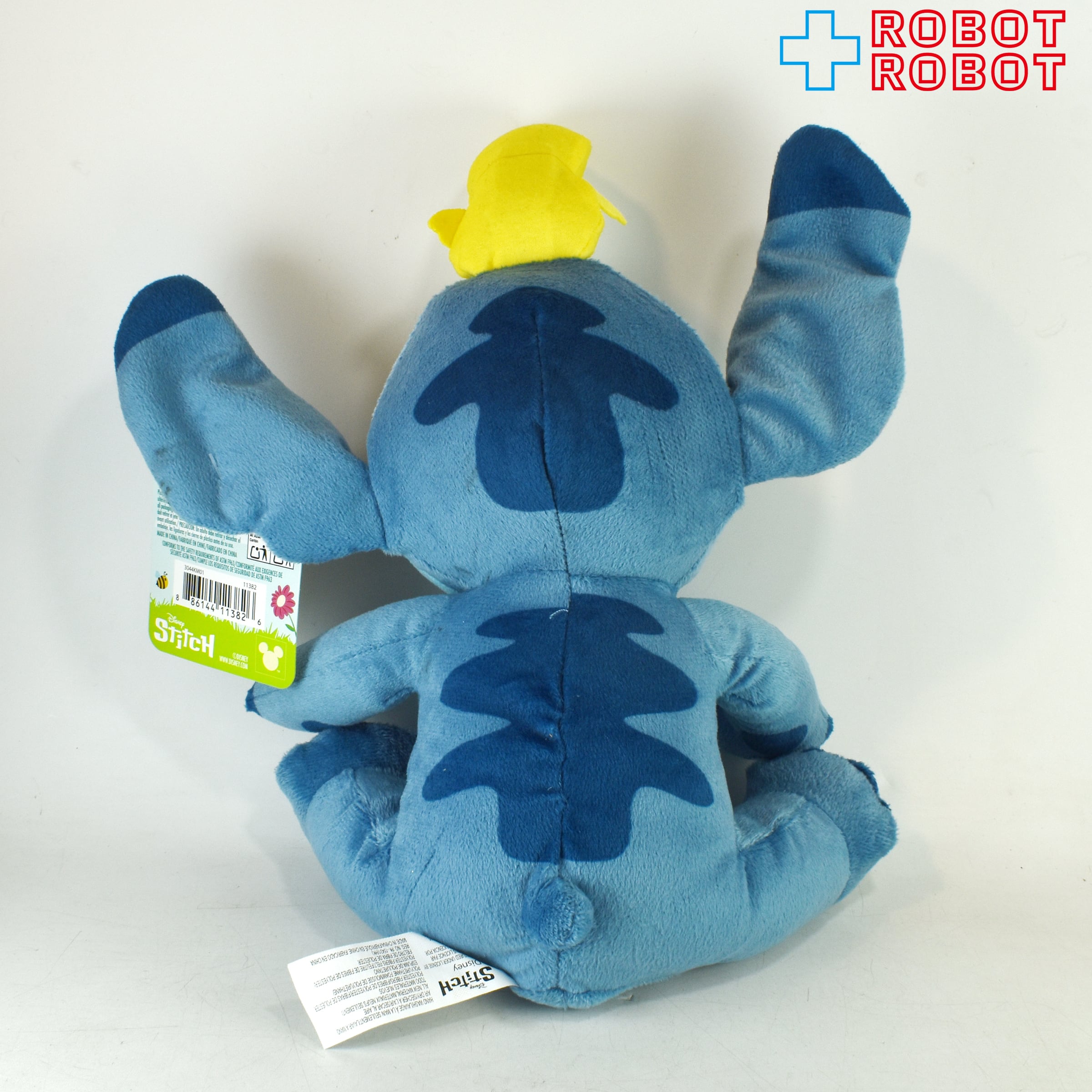 ディズニー リロ & スティッチ スティッチとひよこ ぬいぐるみ 人形 紙