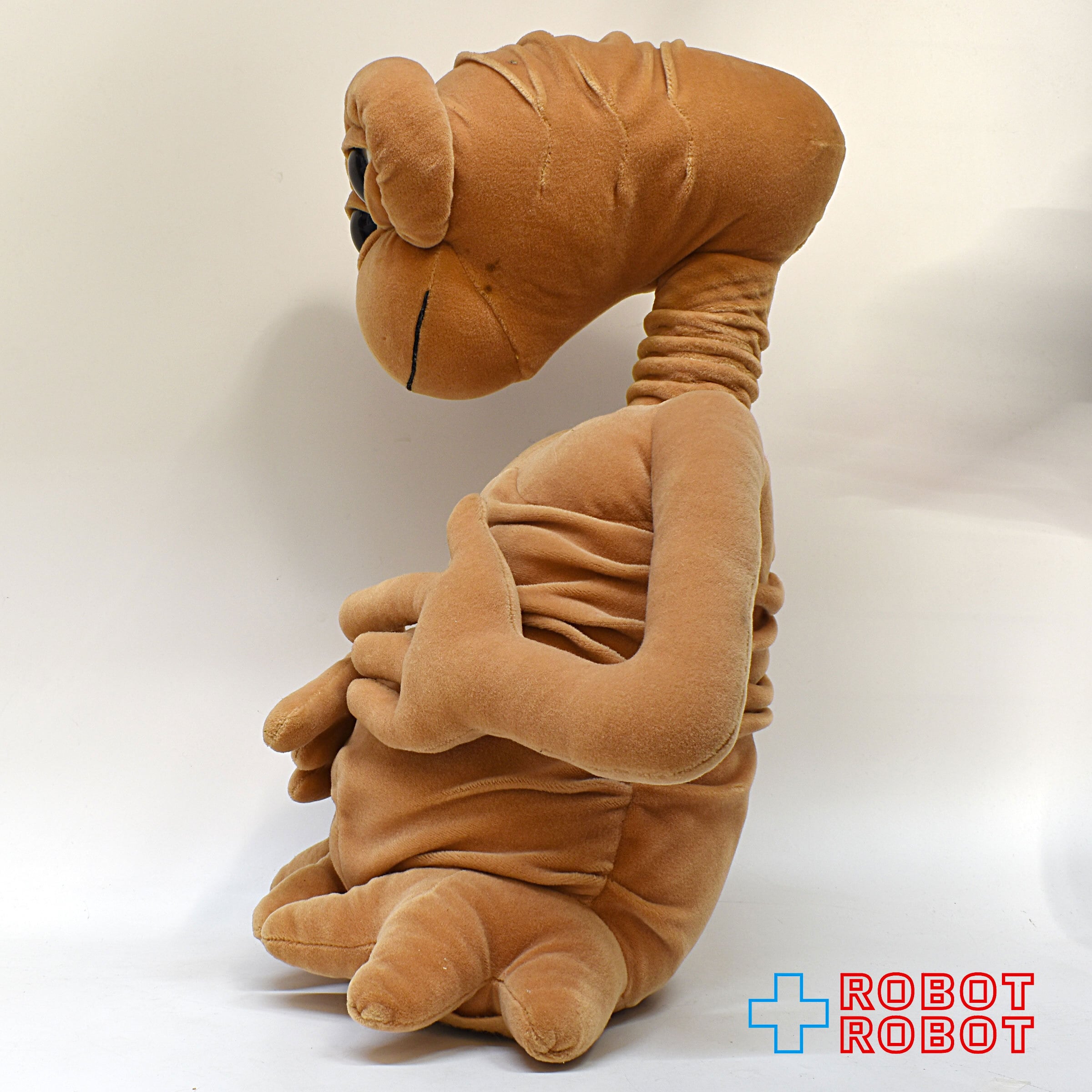 USJ E.T. ぬいぐるみ人形 50cm 手書き風の3行の布タグ – ROBOTROBOT