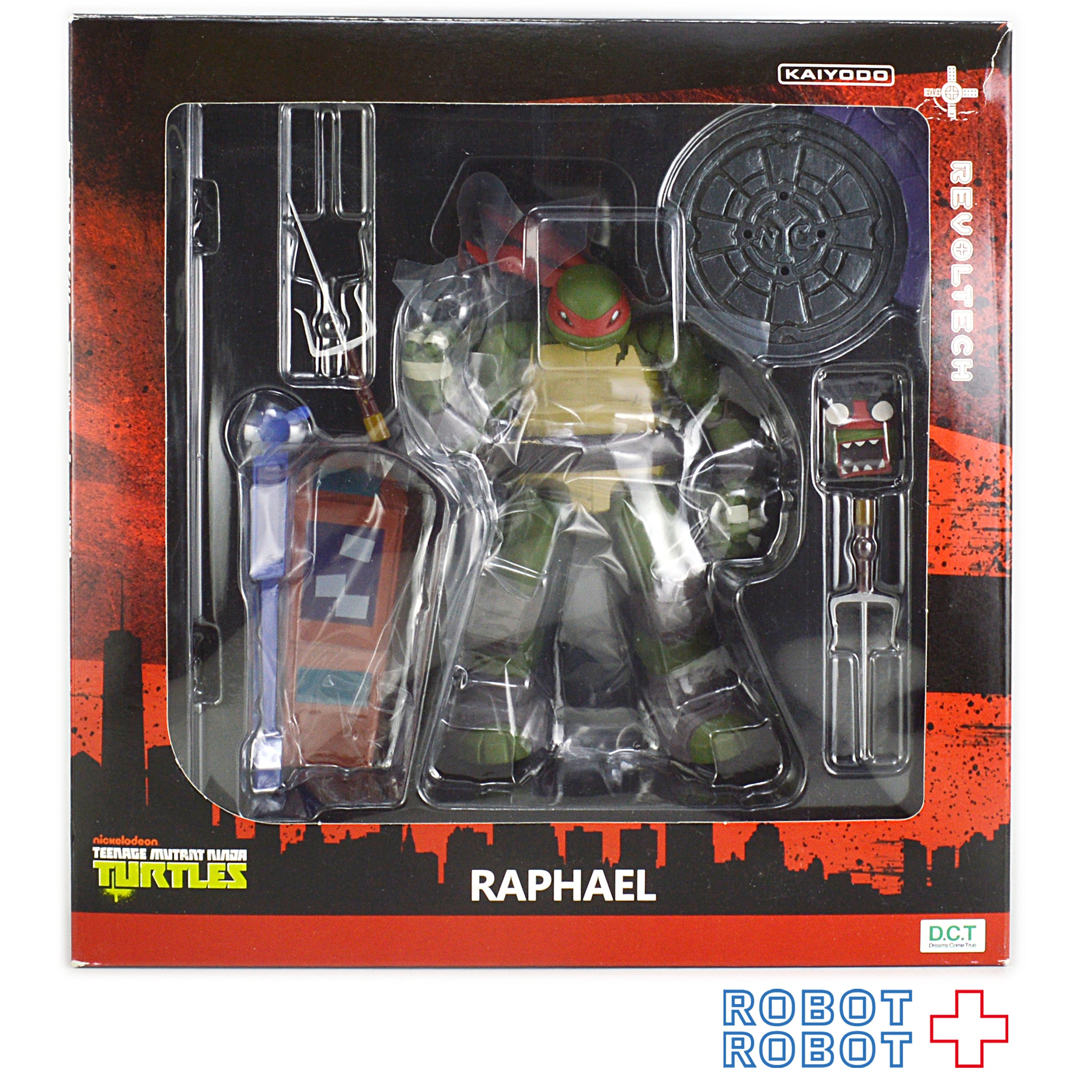 海洋堂 リボルテック タートルズ TMNT ラファエロ. – ROBOTROBOT