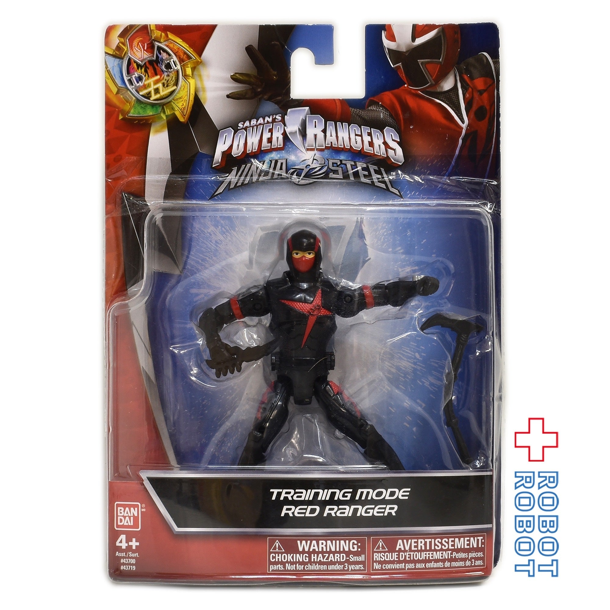 バンダイ パワーレンジャー ニンジャスティール 赤レンジャー