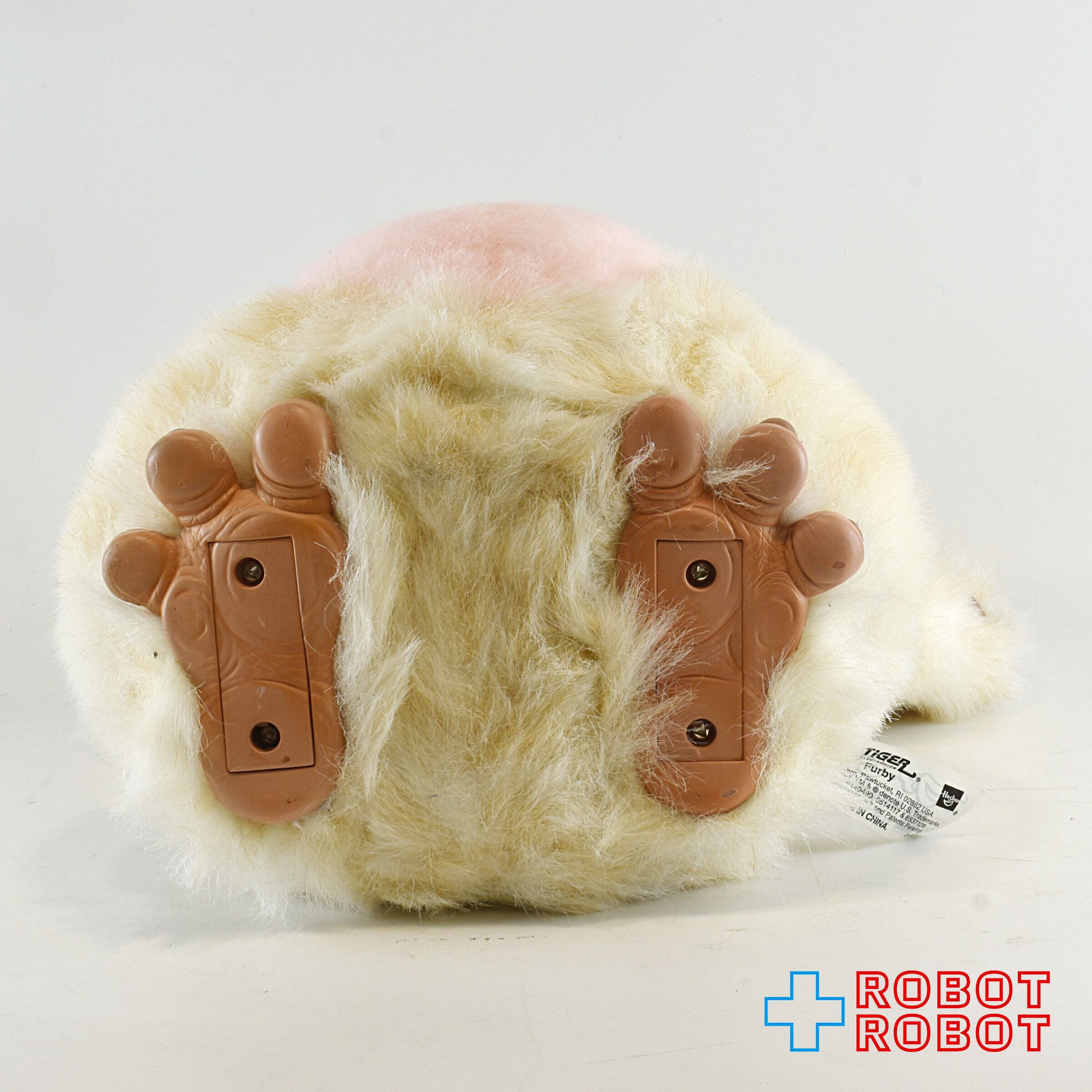 ファービー2 日本語版 キャラメルシロップ ベージュxピンク 茶目 開封