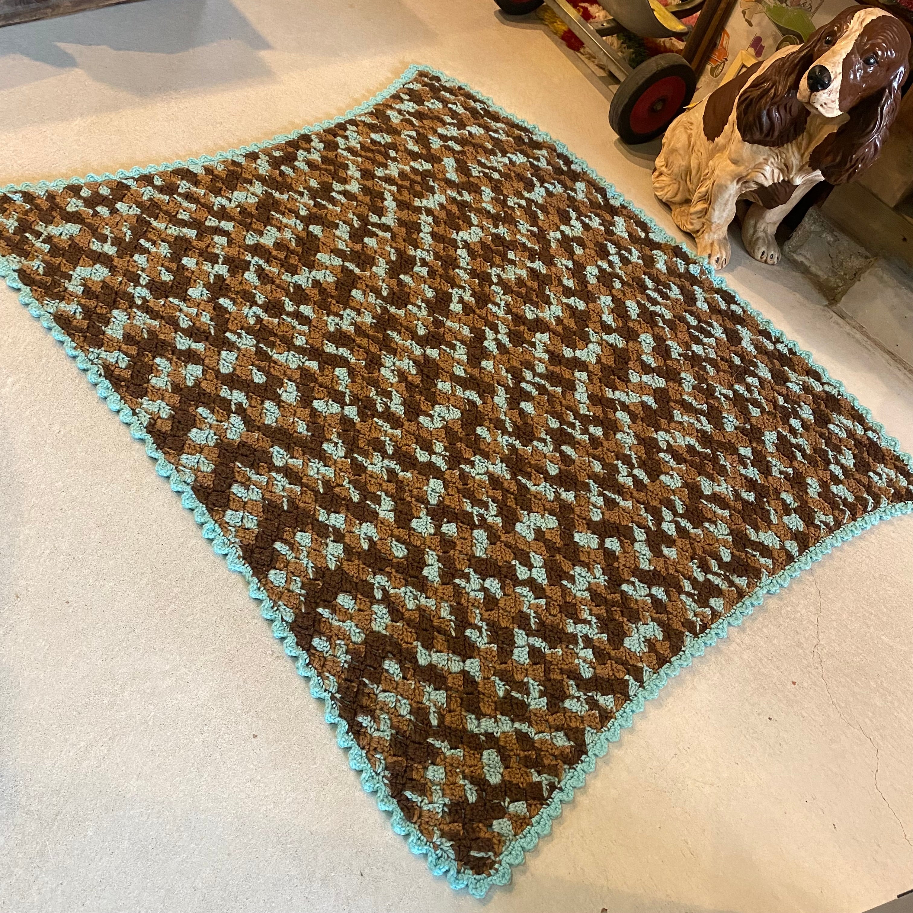 オニャンコポン様 【1970s USA vintage】グラニーブランケット