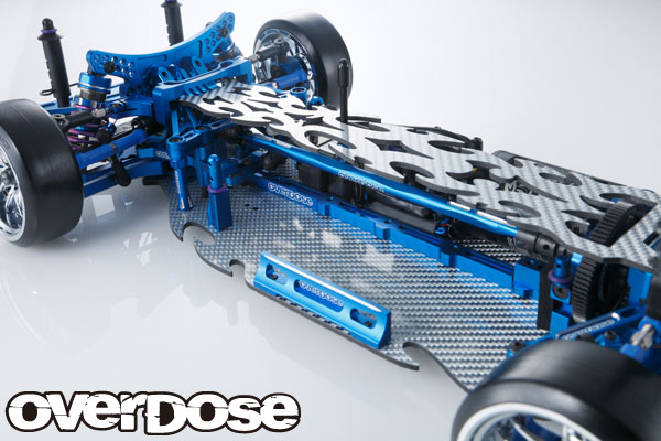 カーボンシャーシコンバージョンキットFor ドリパケ/パープル [(有