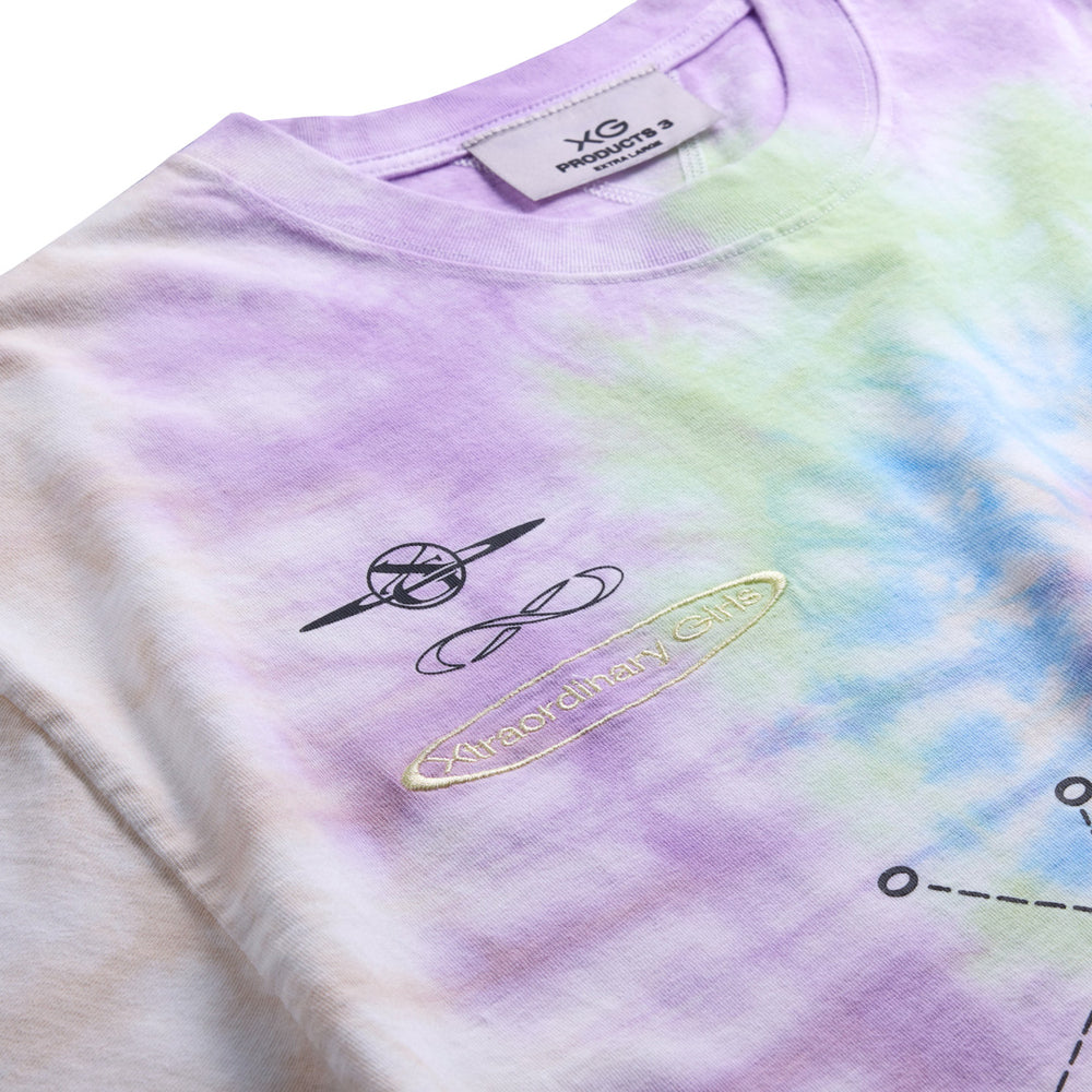 Tie-Dye Crew Neck Tee – XGALX OFFICIAL SHOP