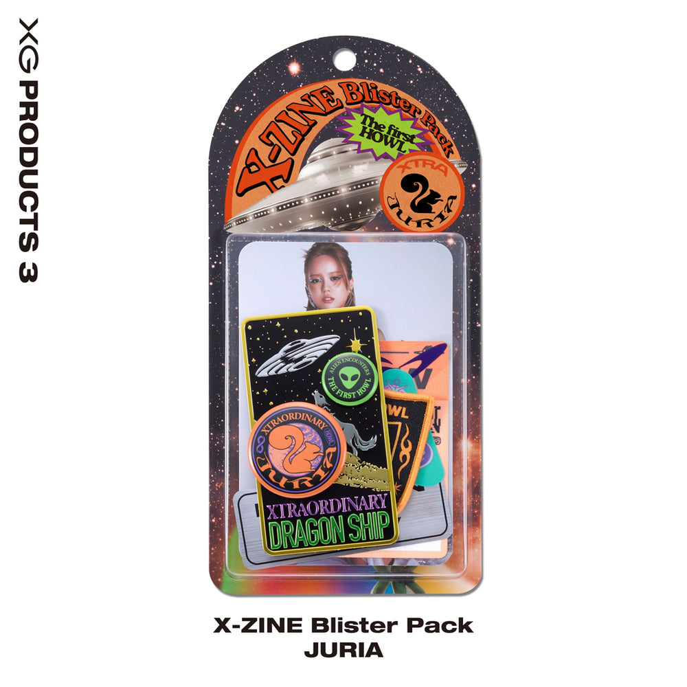 X-ZINE Blister Pack / JURIA – XGALX OFFICIAL SHOP