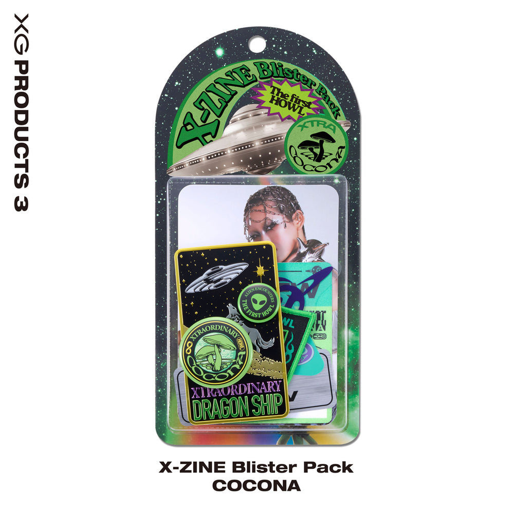 X-ZINE Blister Pack / COCONA – XGALX OFFICIAL SHOP