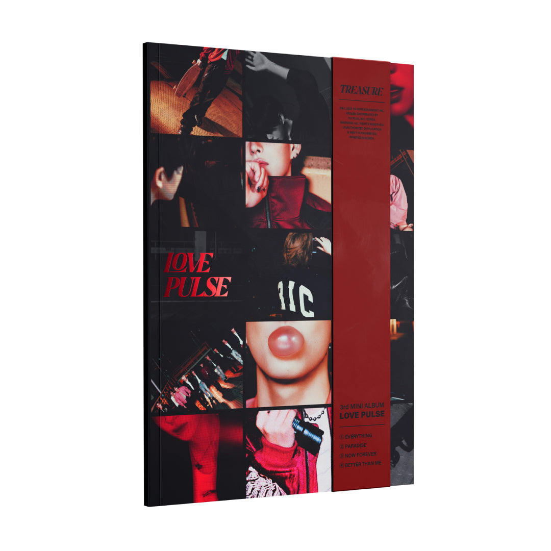 TREASURE 3rd MINI ALBUM [LOVE PULSE] – YGEX OFFICIAL SHOP