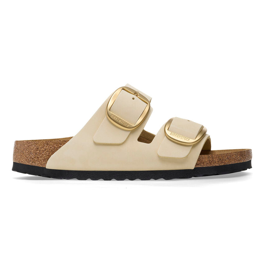 Birkenstock Womens Arizona Big Buckle Nubuck Leather Sandals