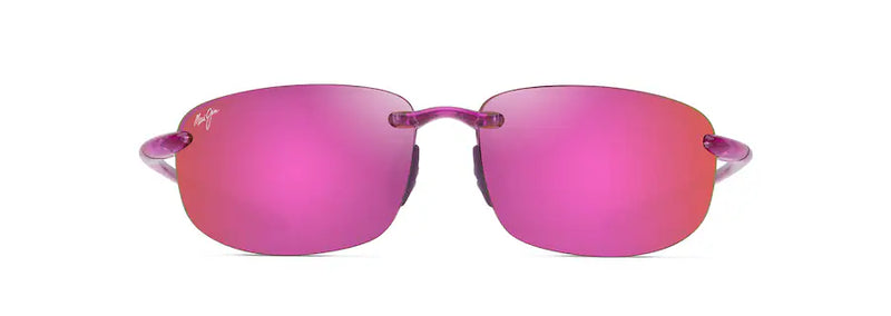 Maui Jim Ho'okipa Shiny Transparent Cyclamen Pink Frame - Maui