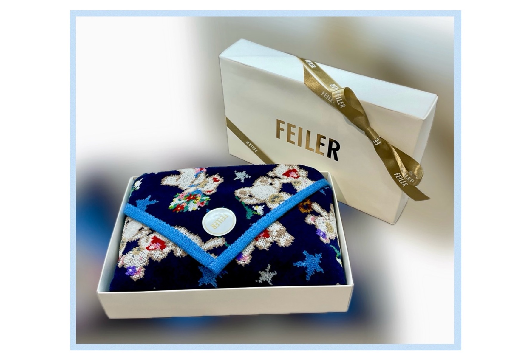 フェイラー】ひざ掛けや赤ちゃんのおくるみにおすすめサイズの